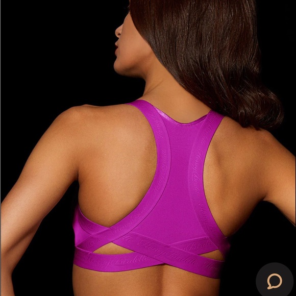 👙NIB Honey Birdette Essentials Magenta Crop Top XS - Picture 2 of 6